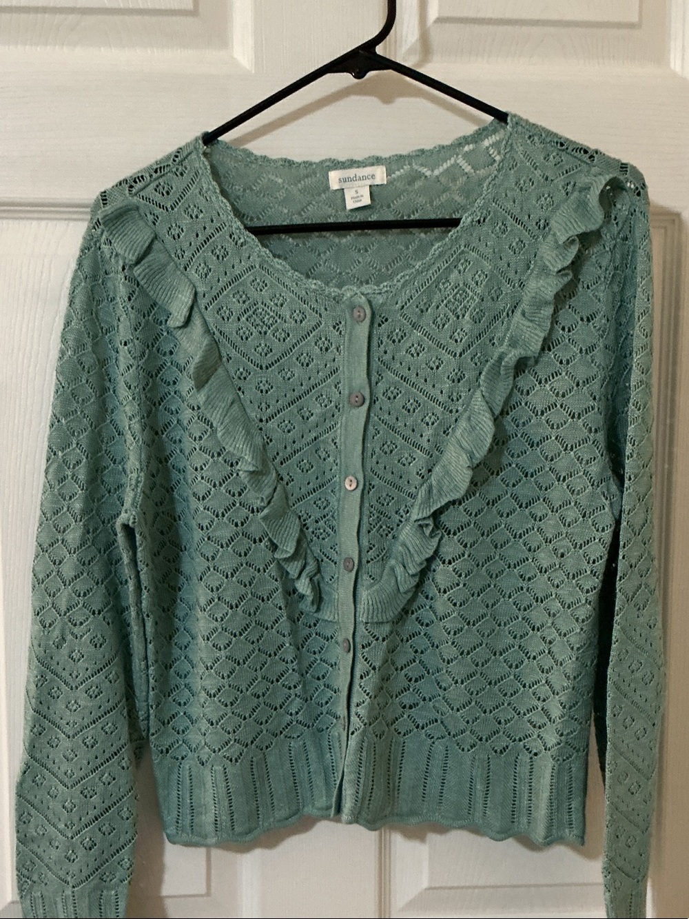 Feminine Sundance, ladies cardigan size small